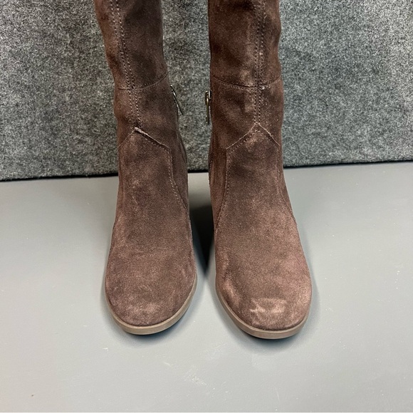 Koolaburra by UGG Suede Tall Shaft Elinda Boots- Women’s Size 5.5 - Picture 3 of 15